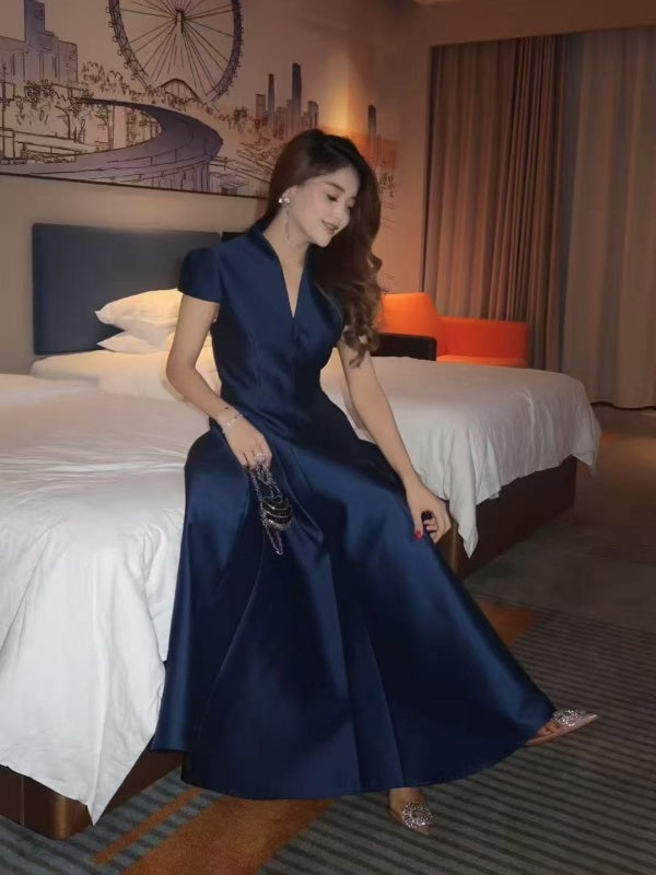 Navy Ball Gown