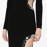 Midnight Cutout Gown