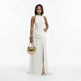 Juliette High-Slit Gown