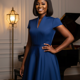 Maëlle Navy Ball Gown