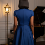 Maëlle Navy Ball Gown