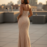Éléonore One-Shoulder Gown