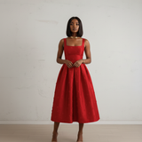 Romy Satin Maxi Dress