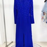 Fuchsia Cape Gown
