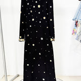 Black Gold Dress