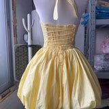 Halter Bubble Mini