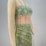 Corset Slit Gown