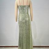 Corset Slit Gown