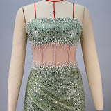 Corset Slit Gown