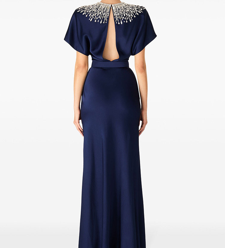 Regal Cape Gown