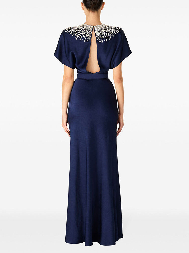 Regal Cape Gown