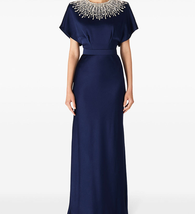 Regal Cape Gown
