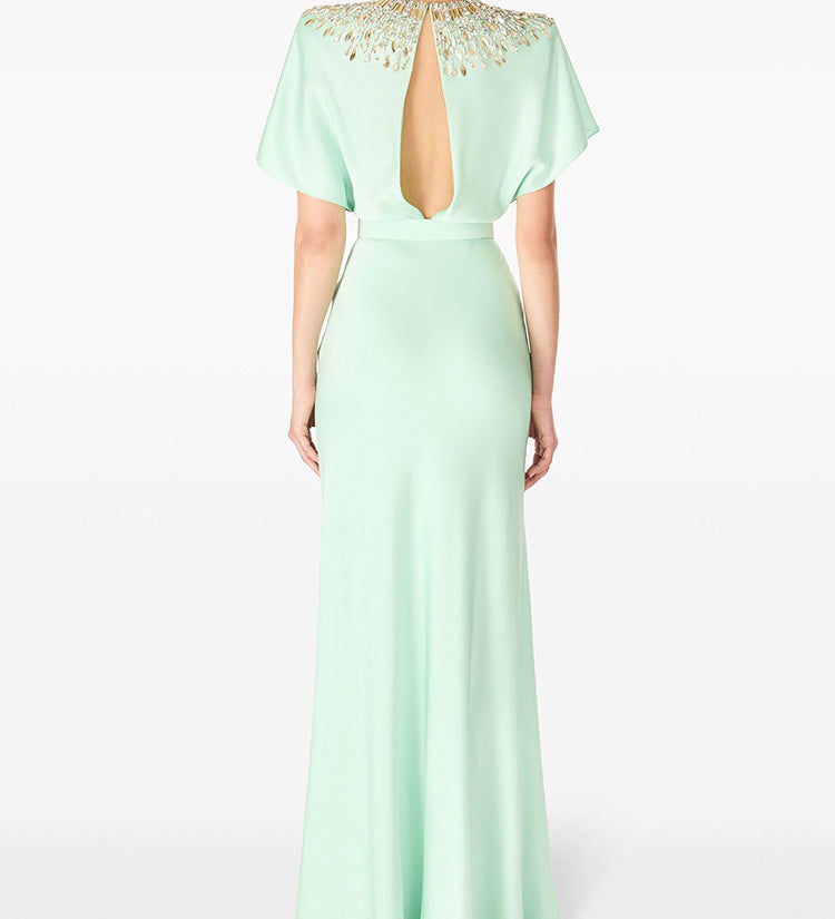 Regal Cape Gown