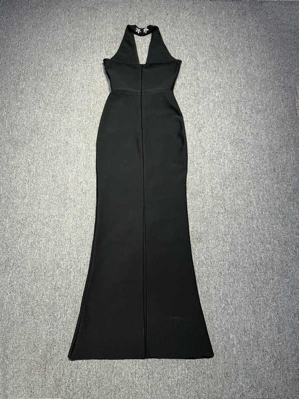 Black Crystal Gown