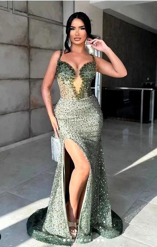 Enchanted Forest Green Gown