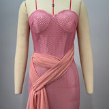Blush Dream Strapless Gown