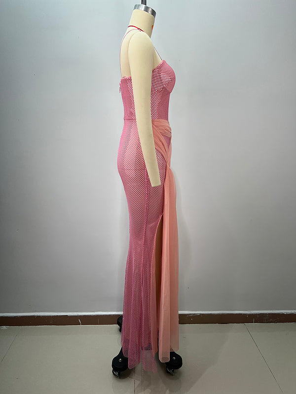 Blush Dream Strapless Gown