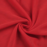 Red Draped Gown