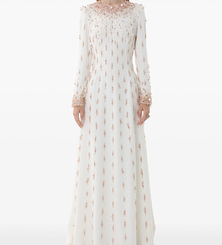 Pearl Rain Gown