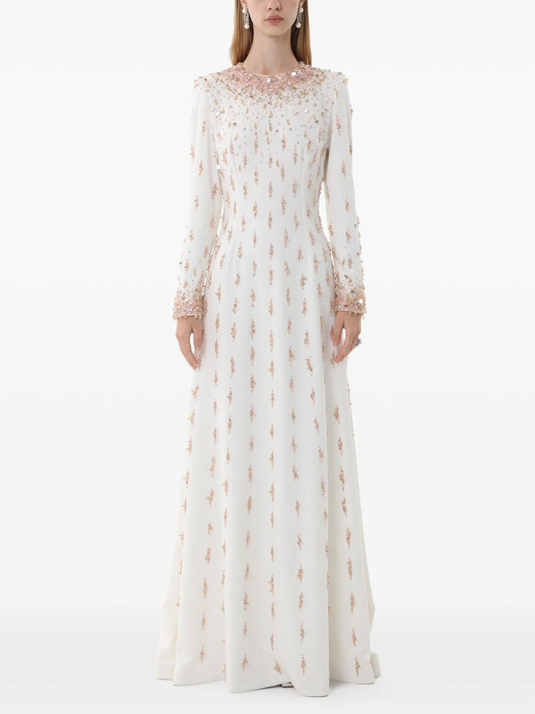 Pearl Rain Gown