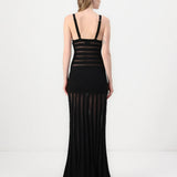 Shadow Stripe Knit Maxi