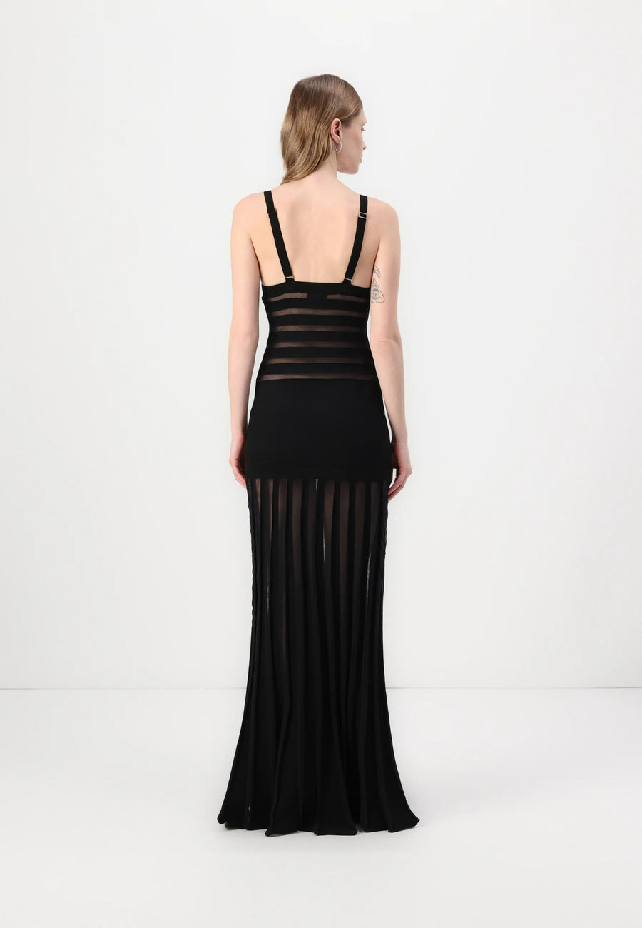Shadow Stripe Knit Maxi