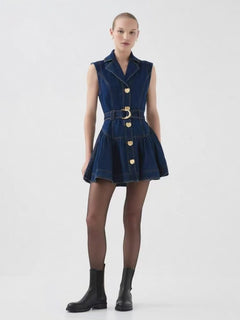Denim Mini Dress