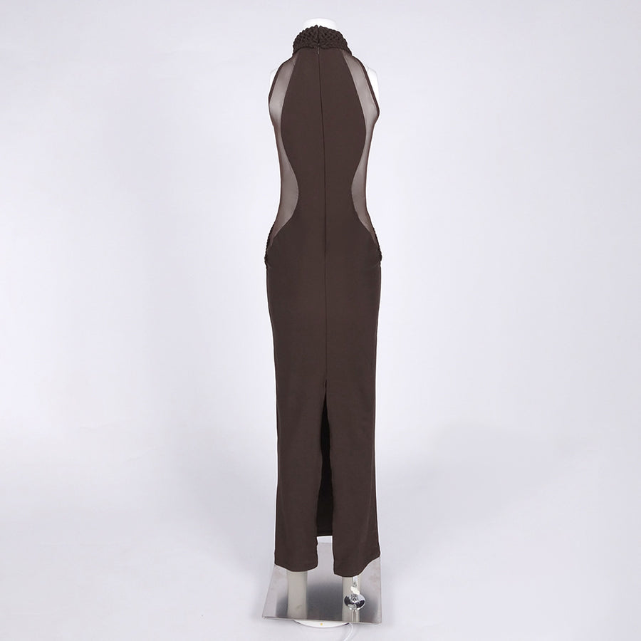 Braided Cocoa Gown