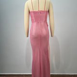 Blush Dream Strapless Gown
