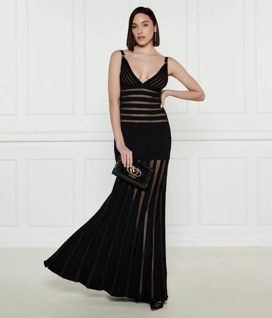 Shadow Stripe Knit Maxi
