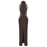 Braided Cocoa Gown