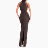 Braided Cocoa Gown