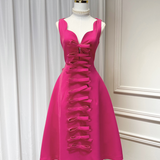 Pink Midi Dress