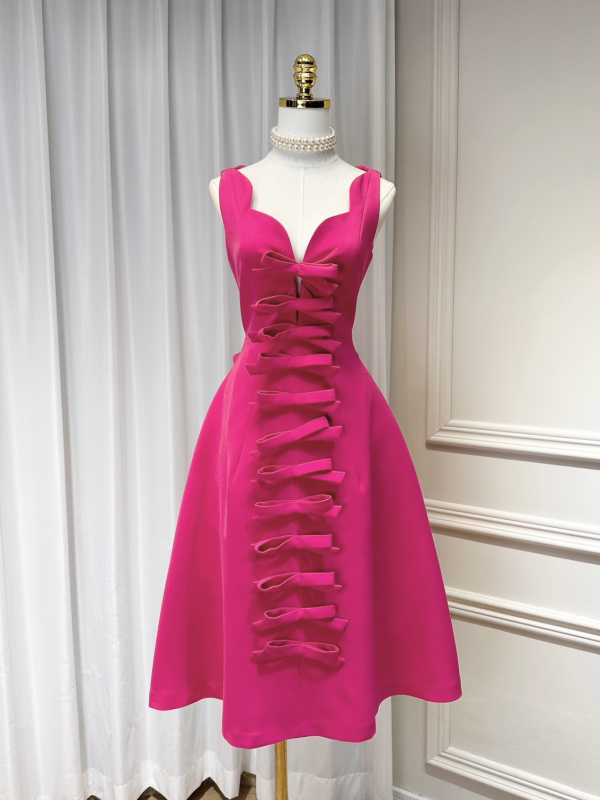 Pink Midi Dress