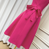 Pink Midi Dress