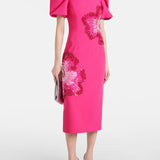 Fuchsia Bloom Dress