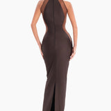 Braided Cocoa Gown