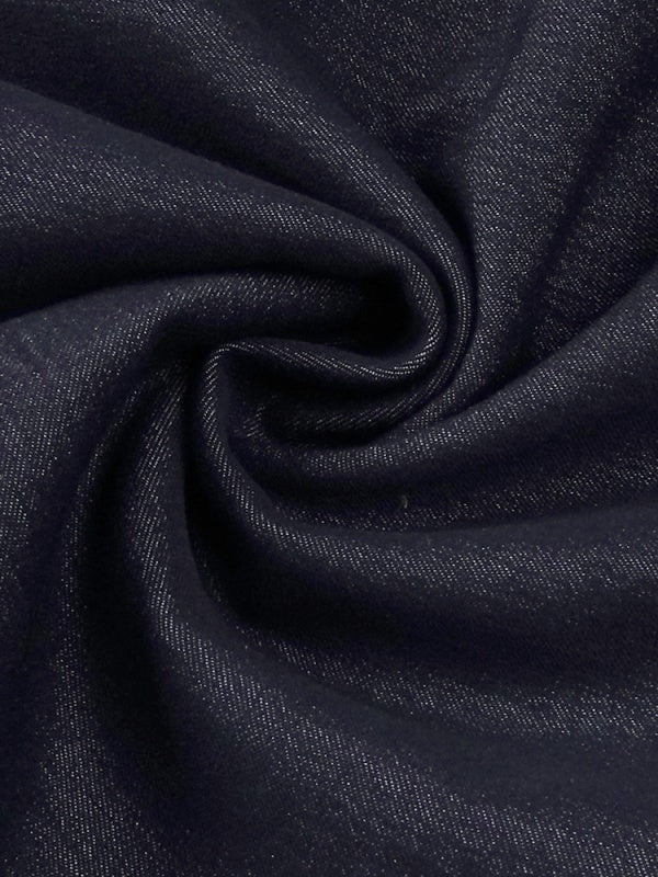 Denim Zip Maxi Dress