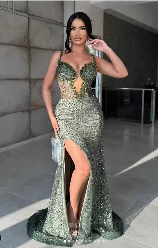 Enchanted Forest Green Gown