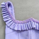 Lavender Duchess Maxi Dress