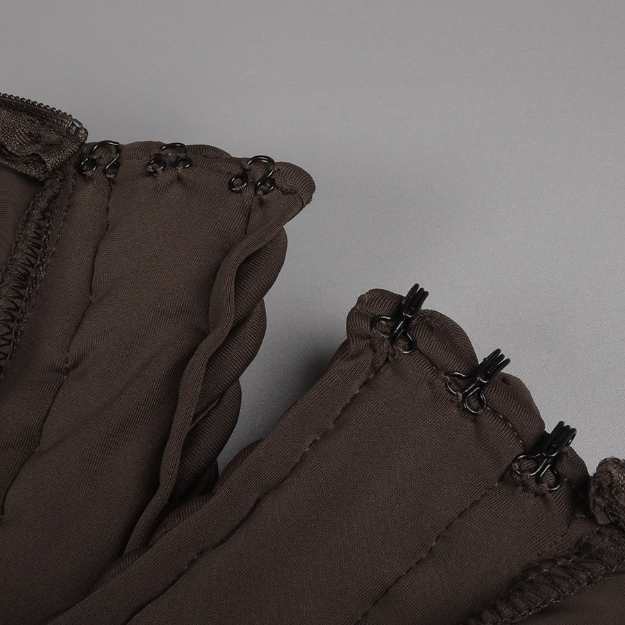 Braided Cocoa Gown