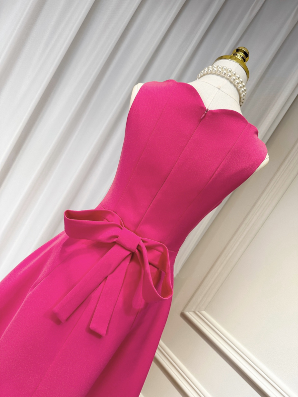 Pink Midi Dress