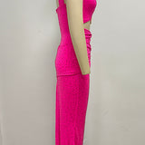 Pink Cutout Gown