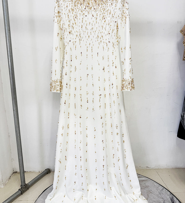 Pearl Rain Gown