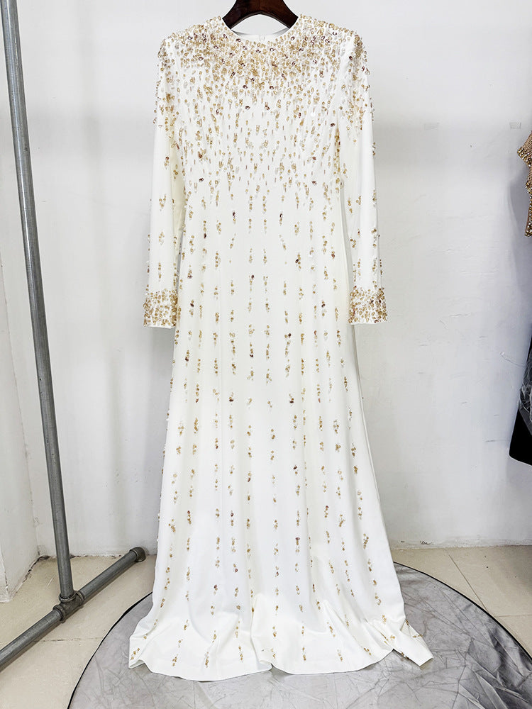 Pearl Rain Gown