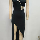 Crytal Jet Dress