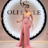 Blush Dream Strapless Gown