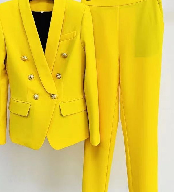 Pink Blazer Set
