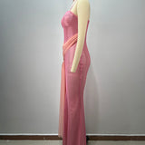 Blush Dream Strapless Gown