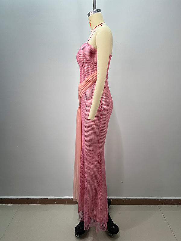 Blush Dream Strapless Gown